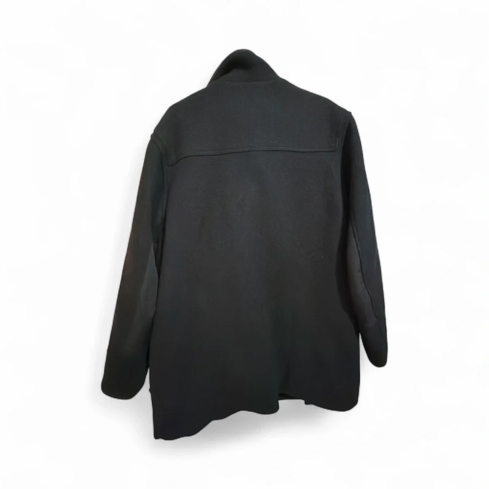 Banana Republic Men's Classic Black Wool Jacket